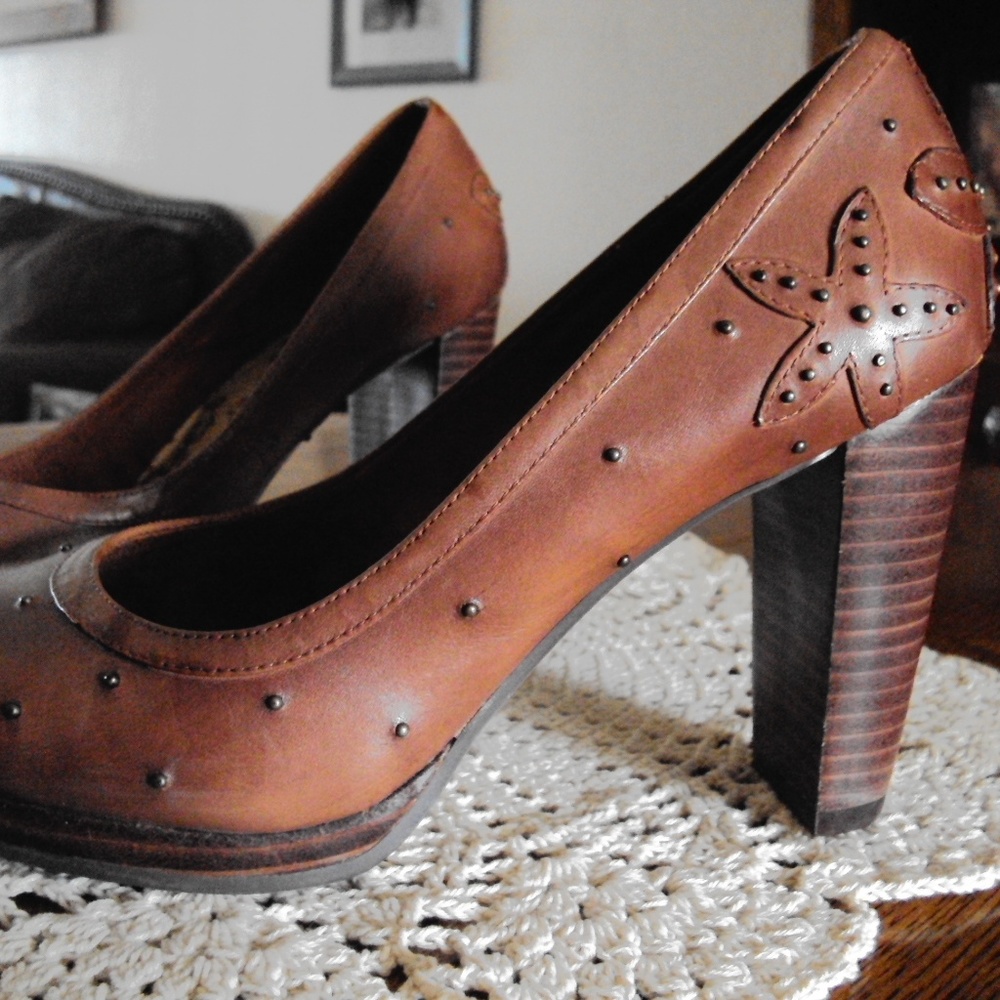 Seychelles *Eel* Leather Platform Pump 8 **Made I… - image 2